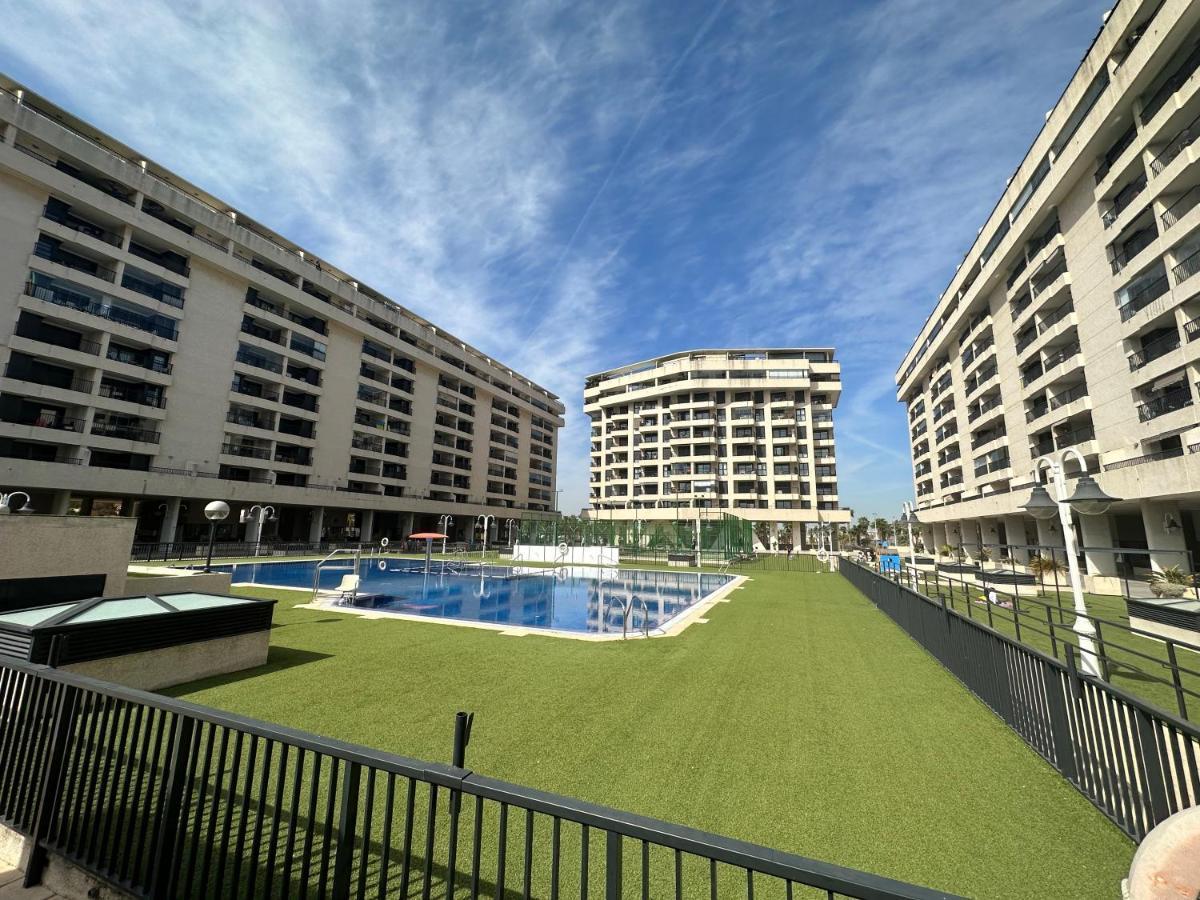Ferienwohnung Sunny Patacona Seaview Valencia Exterior foto