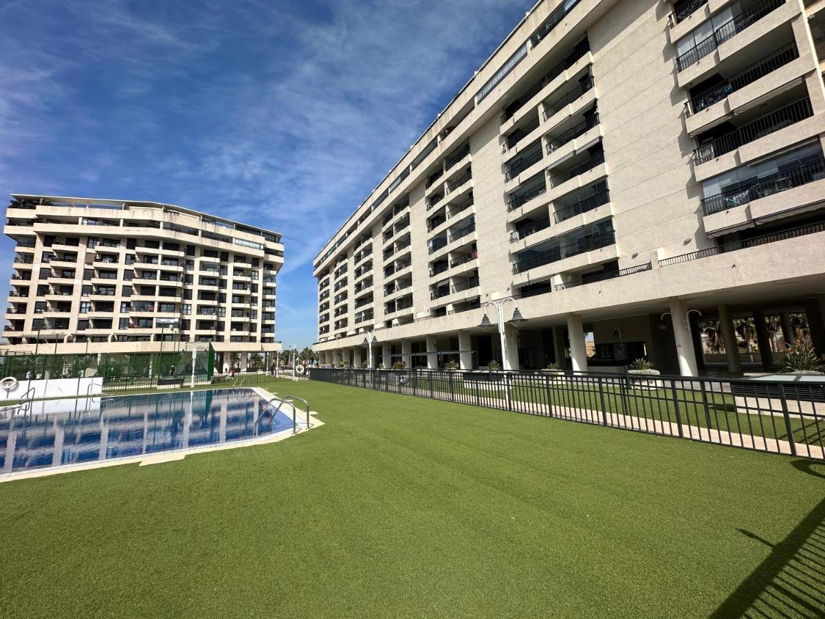 Ferienwohnung Sunny Patacona Seaview Valencia Exterior foto