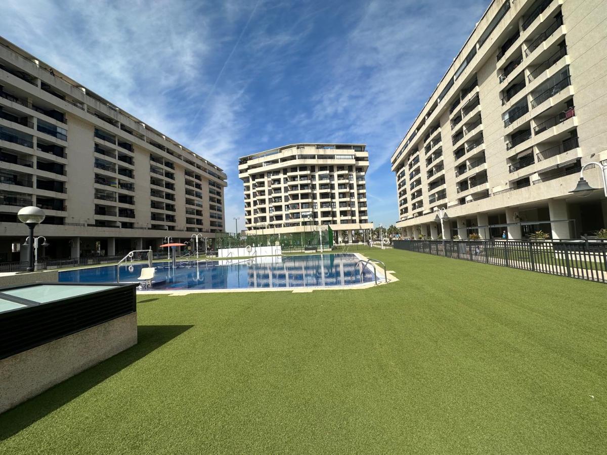 Ferienwohnung Sunny Patacona Seaview Valencia Exterior foto